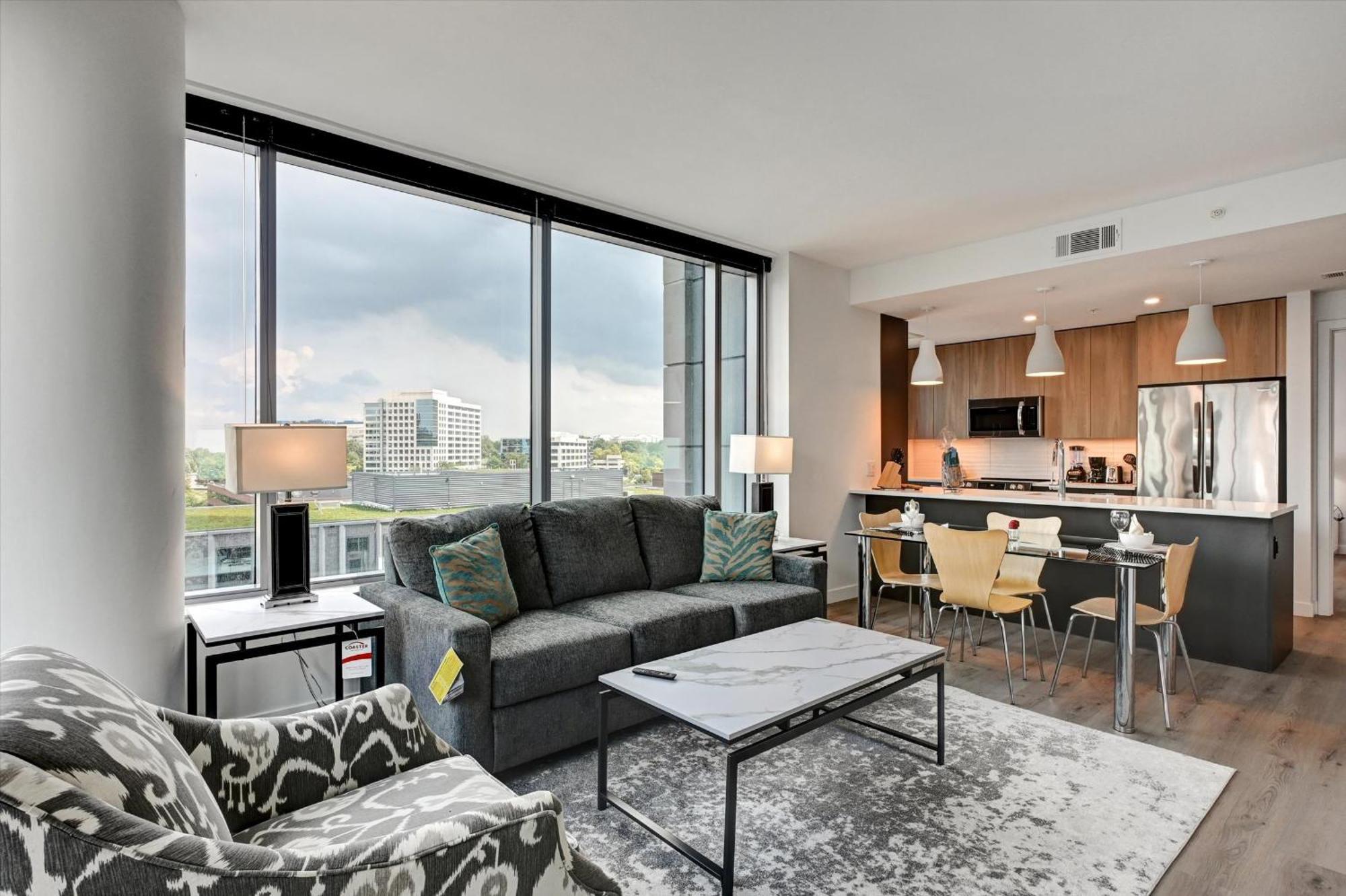 Global Luxury Suites At Town Center Рэстон Экстерьер фото
